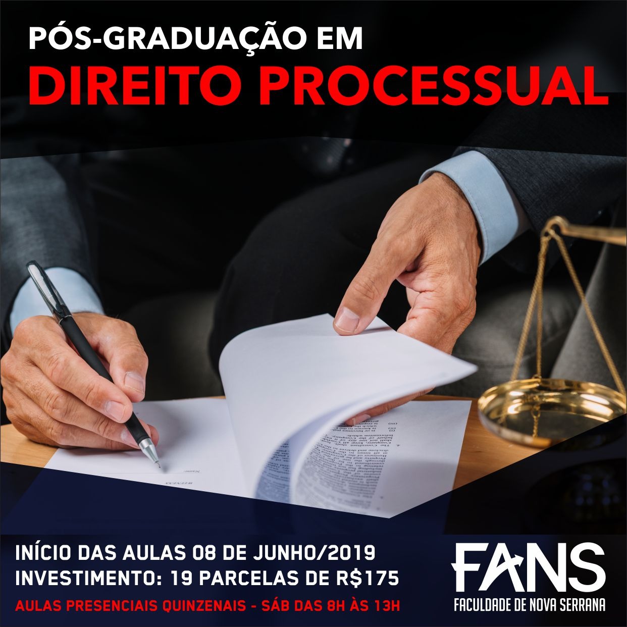 PÓS GRADUAÇÃO EM DIREITO PROCESSUAL